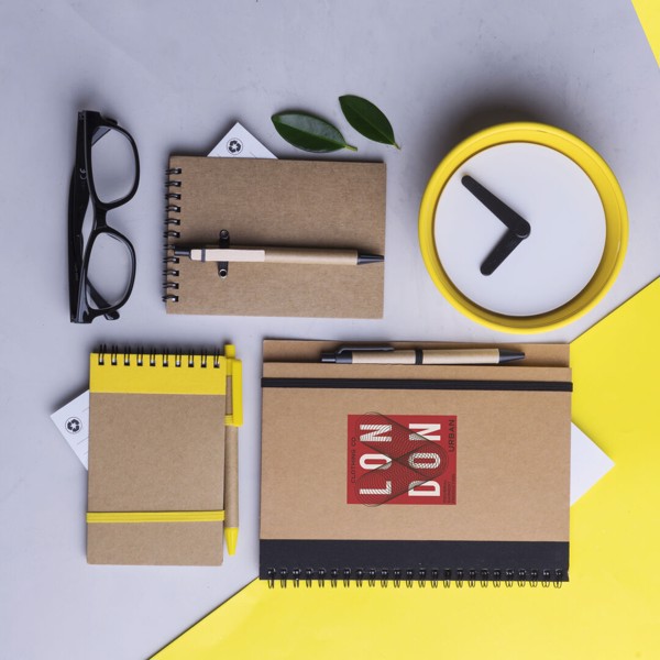 Notebook Ecocard - White