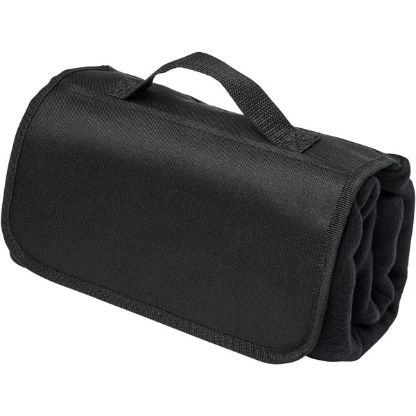 Meadow fleece blanket - Solid black