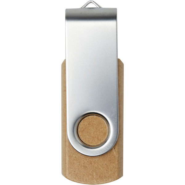 Rotate recycled paper USB 3.0 - Kraft Brown / 16GB