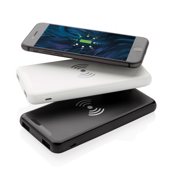 Ultra Thin 4.000 mAh Wireless 5W Charging Powerbank