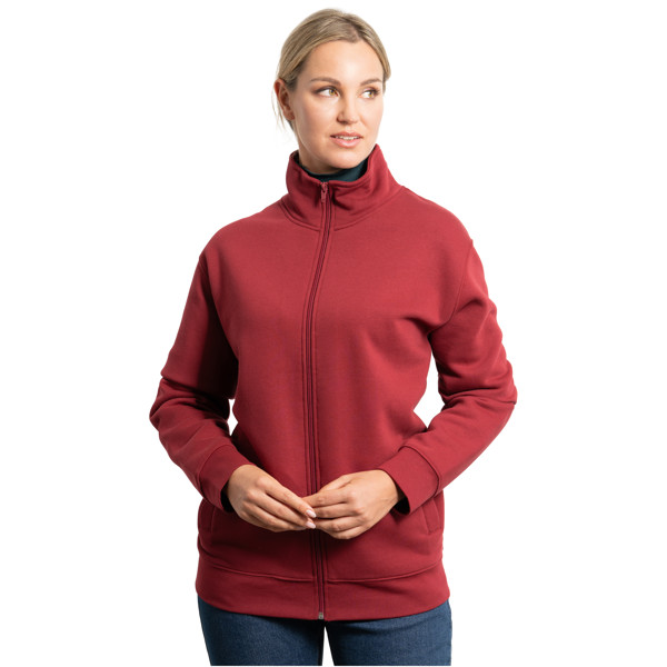 Ulan unisex full zip sweater - Garnet / roly-L