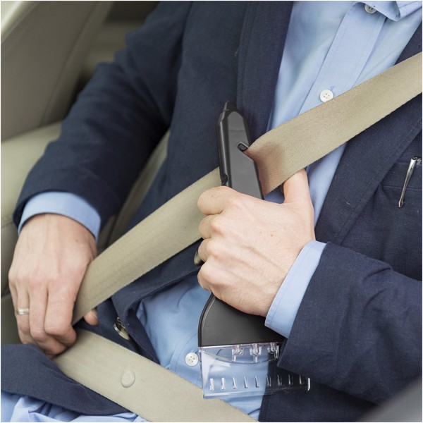 Cadet safety ice scraper with LED light