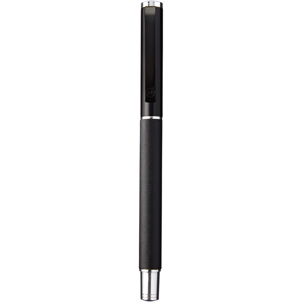 Pedova rollerball pen with leather barrel