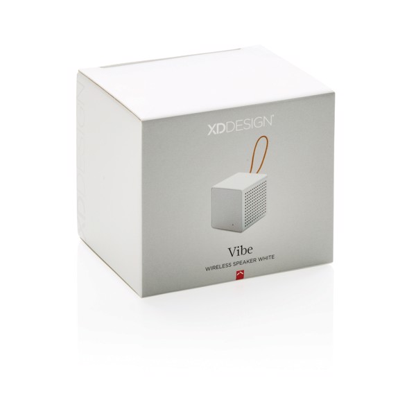 Vibe wireless speaker - White / Grey