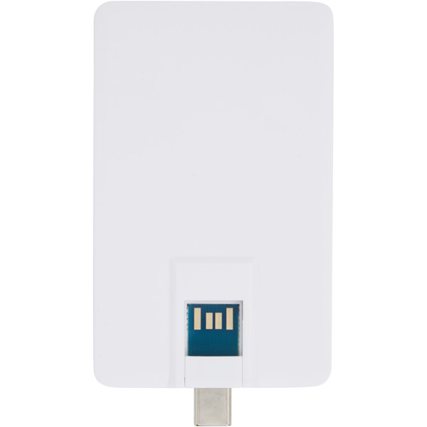 Duo slim 32GB USB drive with Type-C and USB-A 3.0