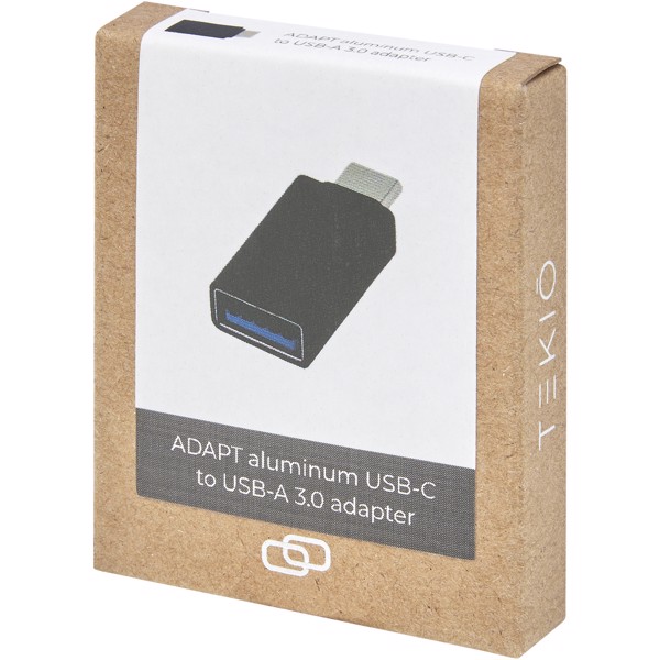 Adapt aluminum USB-C to USB-A 3.0 adapter