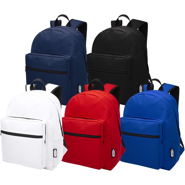 Retrend GRS RPET backpack 16L - Black