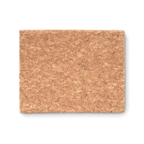 Cork sticky note memo pad Visioncork