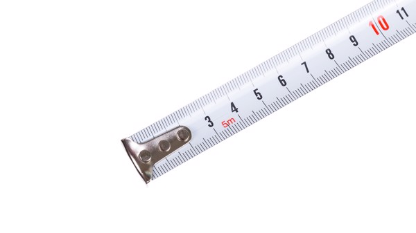 Tape Measure Grade 5m - White