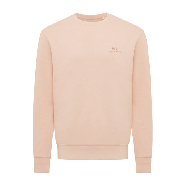 IQONIQ Etosha lightweight recycled cotton crew neck - Peach Nectar / XXL