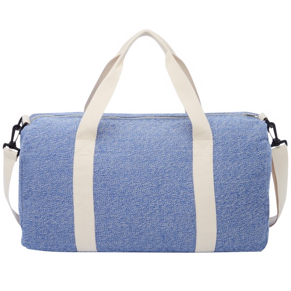 Bolsa de lona de poliéster y algodón reciclado de 450 g/m² "Pheebs" - Azul marino