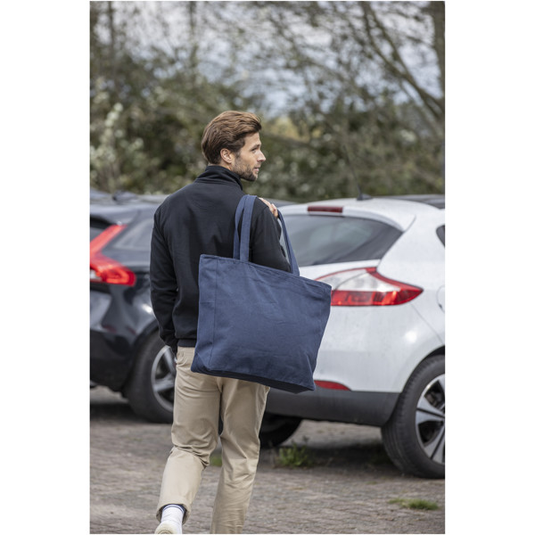 Weekender 500 g/m² Aware™ recycled tote bag - White