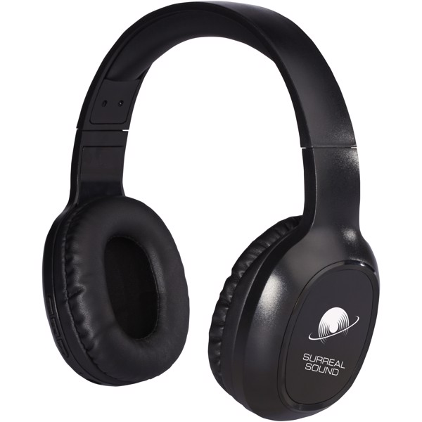 Riff wireless headphones with microphone - Solid Black