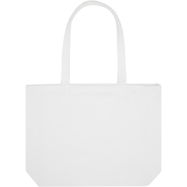 Weekender 500 g/m² Aware™ recycled tote bag - White