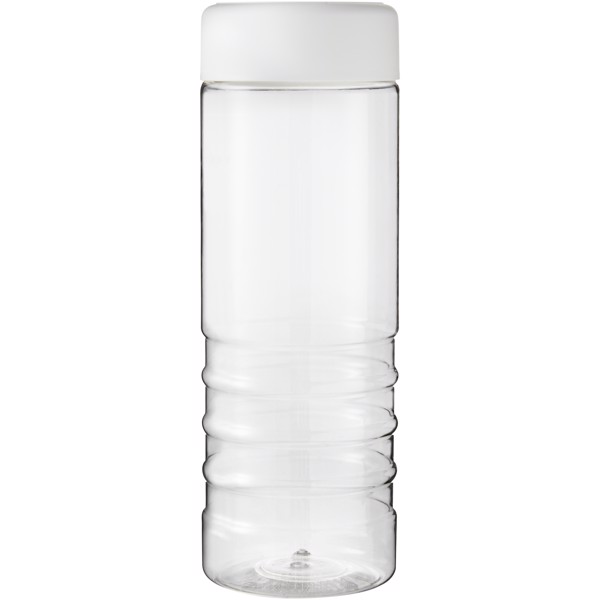 H2O Active® Treble Bidón deportivo con tapa de rosca de 750 ml - Transparente / Blanco