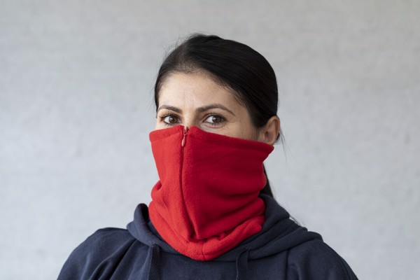 Neck Warmer Nostal - Black