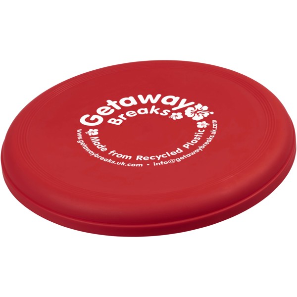 Orbit recycled plastic frisbee - Red