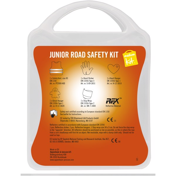 MyKit M Junior Road Safety kit - Transparent White