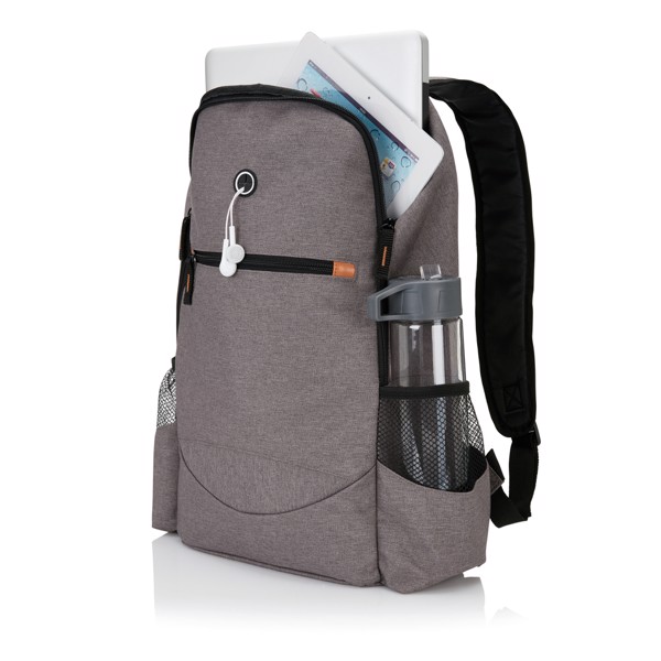 Fashion duo tone backpack - Grey