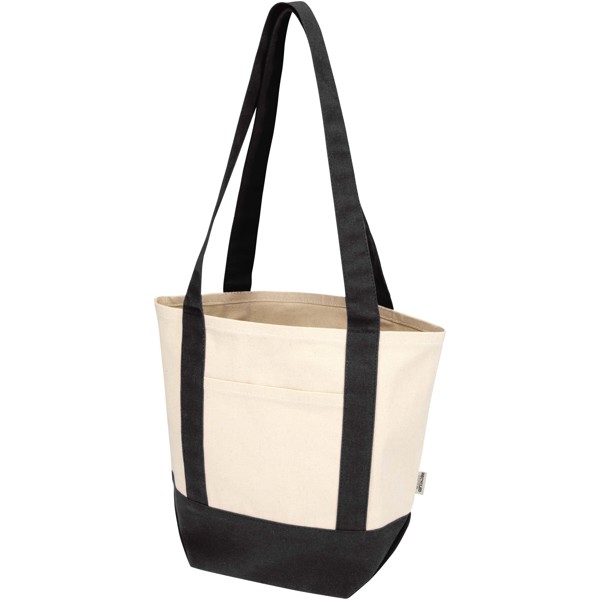 Sam 320 g/m² GRS recycled mini cotton tote bag
