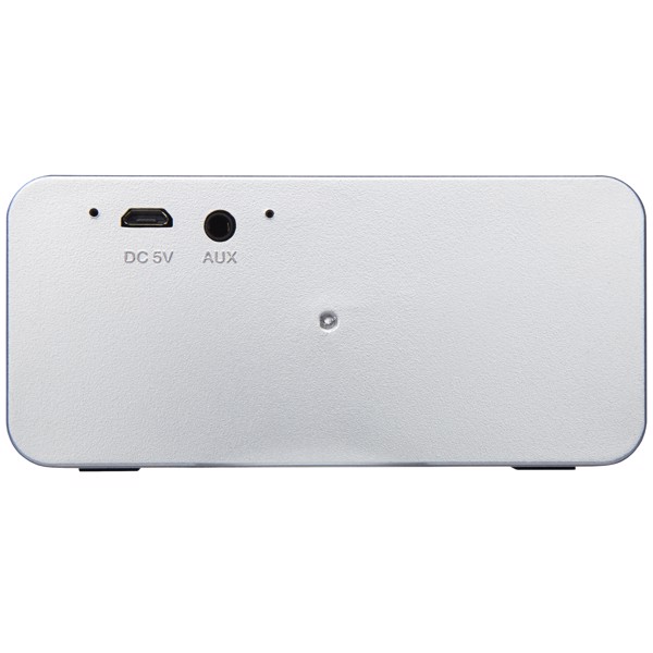 Stark tragbarer Bluetooth® Lautsprecher - silber