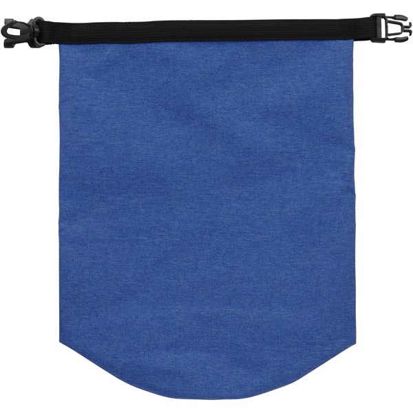 Traveller 5 litre heathered waterproof bag - Heather process blue