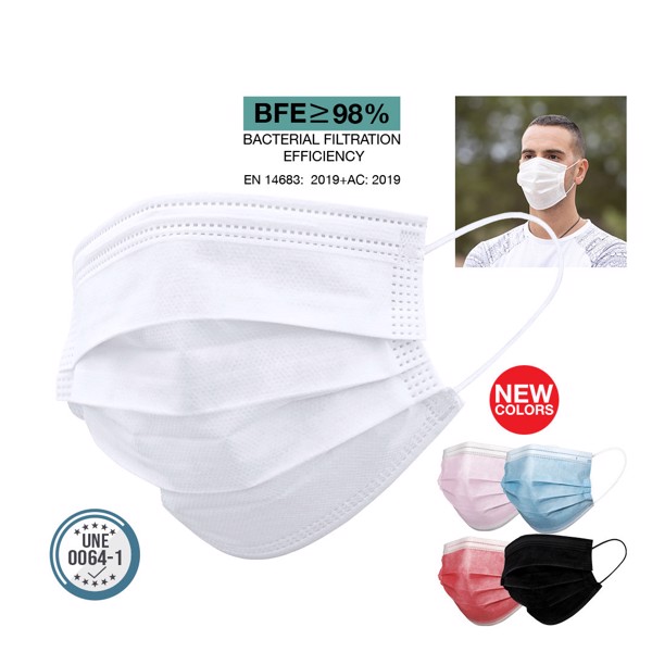 Hygienic Mask Nombix - White