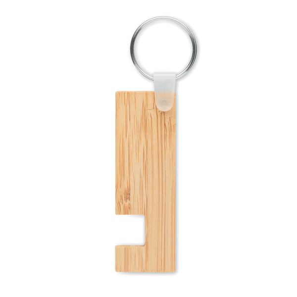 Bamboo stand and key ring Gankey
