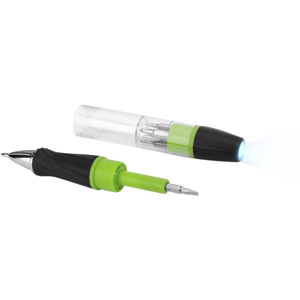 King 7-function screwdriver with LED light pen
