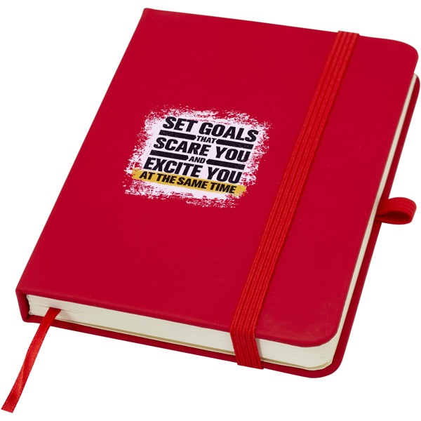 Spectrum Plus A6 hard cover notebook - Red