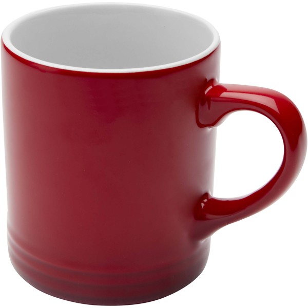 Laguna 330 ml ceramic mug - Red