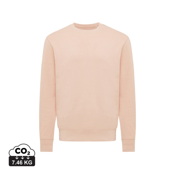 IQONIQ Etosha lightweight recycled cotton crew neck - Peach Nectar / XXL