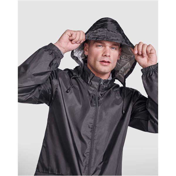Escocia unisex lightweight rain jacket - Red / M