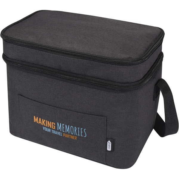 Tundra GRS RPET double compartments cooler bag 13L - Heather Charcoal