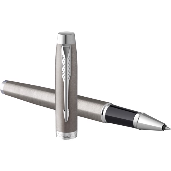 Parker IM rollerball pen (black ink) - Silver