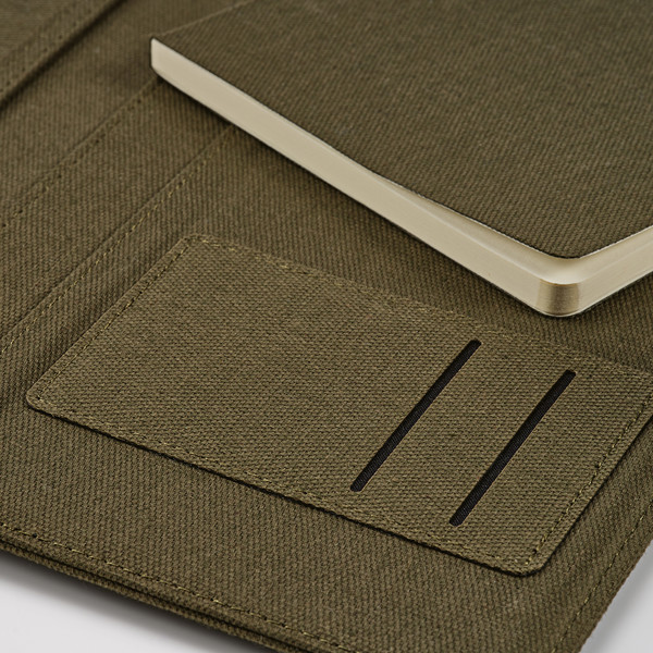 Eliot A4 Folder - Army green