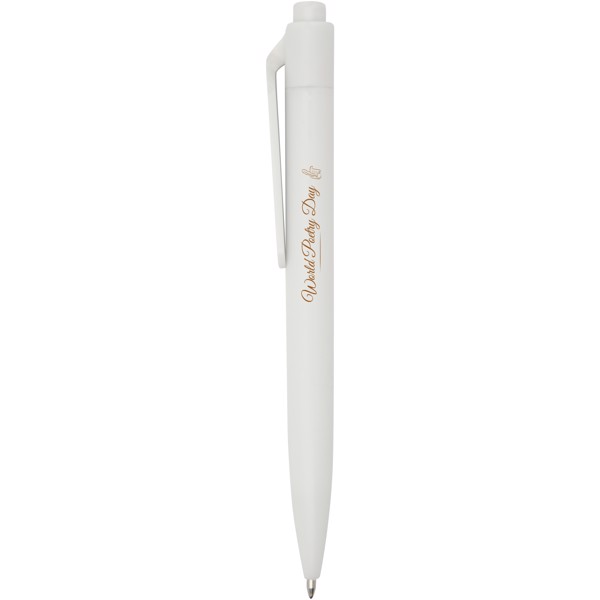 Stone ballpoint pen (black ink) - White