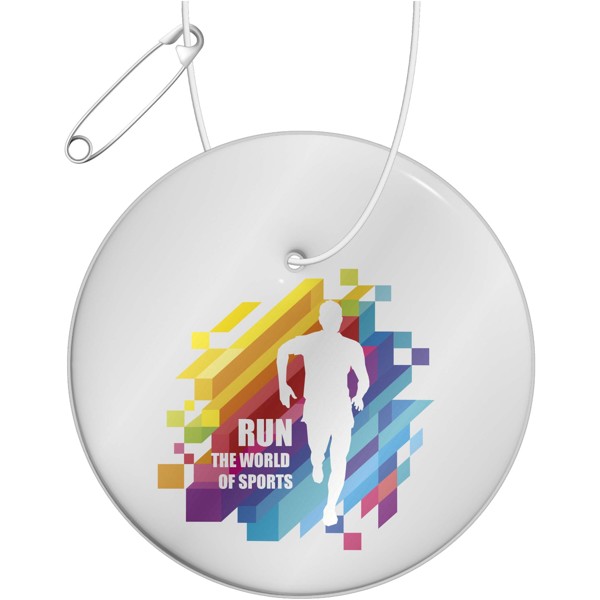 RFX™ H-16 round lightweight reflective PVC hanger - White