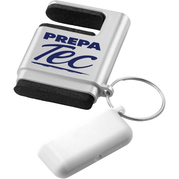 Gogo screen cleaner and smartphone holder - Silver / White