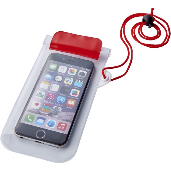 Funda móvil resistente al agua "Mambo" - Rojo
