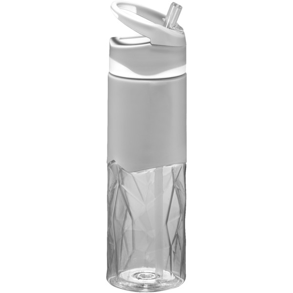 Radius 830 ml Tritan™ geometric sport bottle - Transparent clear