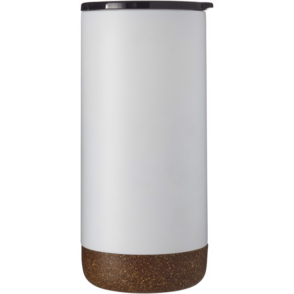 Set de regalo con vaso de cobre con aislamiento al vacío "Va - Blanco