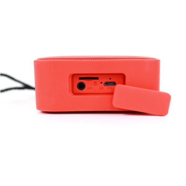 Prixton Keiki Reproduktor Bluetooth® - Červená s efektem námrazy