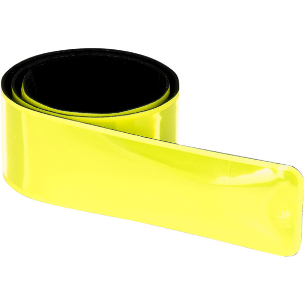 RFX™ Lynne 34 cm reflective TPU safety slap wrap - Neon Yellow
