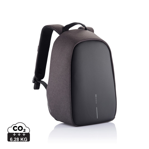 Bobby Hero Small, Anti-theft backpack - Anthracite / Grey