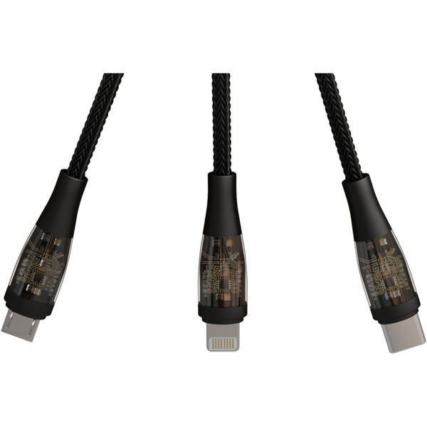 SCX.design C50 5-in-1 fast charging 100W/5A cable with digital display