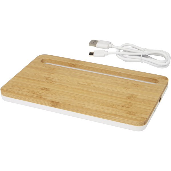 Medake 10W bamboo wireless charger