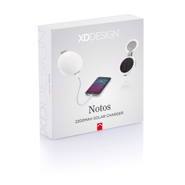 Notos 2.200 mAh solar charger