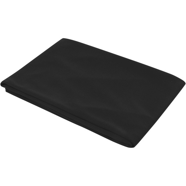 Lucas RPET sport towel 50x100 cm - Black