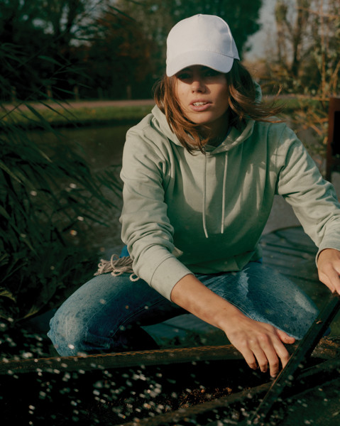 Impact 5 Panel Kappe aus 280gr rCotton mit AWARE™ Tracer - Weiß